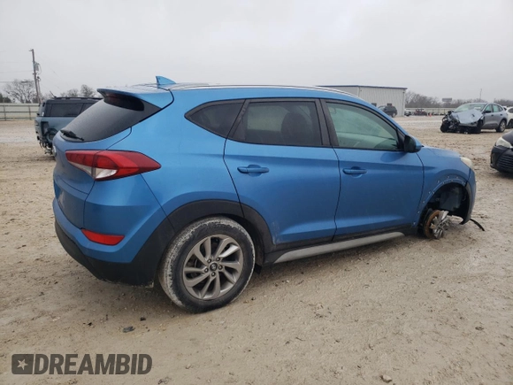 2018 Hyundai Tucson SEL Plus with VIN KM8J33A45JU600159, listed as a Copart auction lot 43227605 with 92,850 mi miles and Salvage Title. Bid and sale history available at carsss.com. Image 3.
