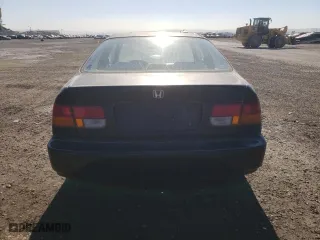 1996 Honda Civic DX with VIN 1HGEJ6224TL068696, listed as a Copart auction lot 87388624 with 235,974 mi miles and Salvage Title. Bid and sale history available at carsss.com. Image 6.