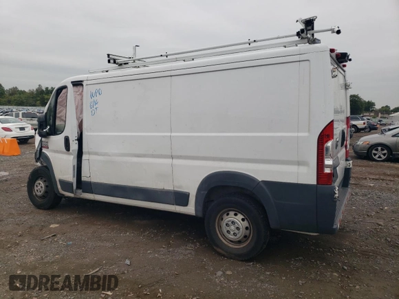 2018 Ram ProMaster Cargo with VIN 3C6TRVAG5JE118475, listed as a Copart auction lot 72766774 with Not Provided miles and Salvage Title. Bid and sale history available at DreamBid. Image 2.