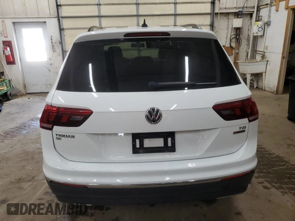 2018 Volkswagen Tiguan SEL with VIN 3VV2B7AX7JM140246, listed as a Copart auction lot 53629815 with 96,791 mi miles and Clean title. Bid and sale history available at DreamBid. Image 6.