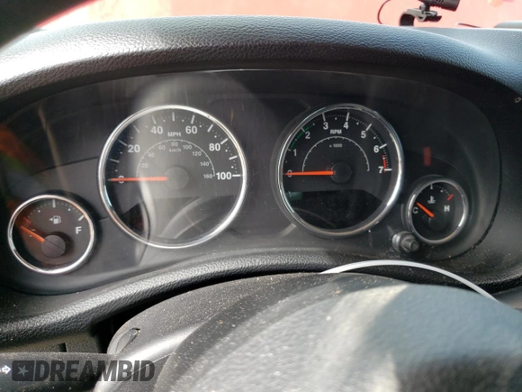 2012 Jeep Wrangler Sport с VIN 1C4AJWAG6CL101529, выставлен на аукционе Copart как лот 56457465 с пробегом Не указан миль и Чистый • Clean title. История ставок и продаж доступна на DreamBid. Изображение 9.