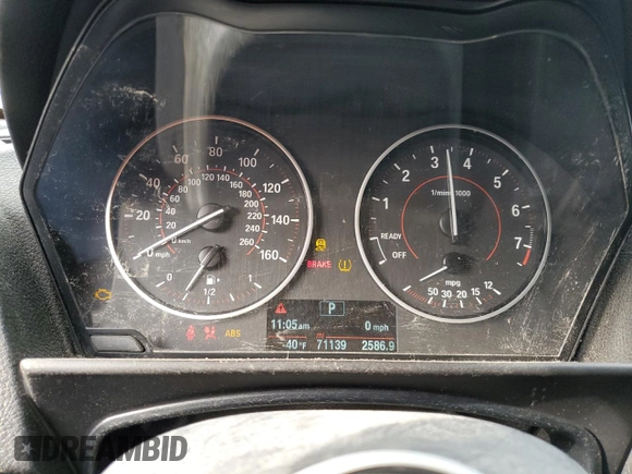 2017 BMW 2 Series 230i with VIN WBA2F9C36HV664784, listed as a Copart auction lot 45375995 with 71,139 mi miles and Clean title. Bid and sale history available at DreamBid. Image 9.