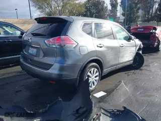 2015 Nissan Rogue SV with VIN 5N1AT2ML5FC897895, listed as a IAAI auction lot 41754256 with 102,712 mi miles. Bid and sale history available at carsss.com. Image 4.