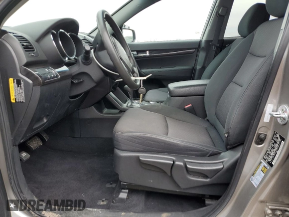 2013 Kia Sorento LX with VIN 5XYKT3A62DG422842, listed as a Copart auction lot 51766765 with 61,940 mi miles and Salvage Title. Bid and sale history available at carsss.com. Image 7.