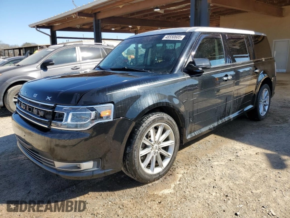 2015 Ford Flex Limited z VIN 2FMGK5D85FBA02108, wystawiony jako Copart lot #48550605 z przebiegiem 212 192 mil mil oraz Szkoda całkowita • Salvage title. Historia ofert i sprzedaży dostępna na DreamBid. Obrazek 1.