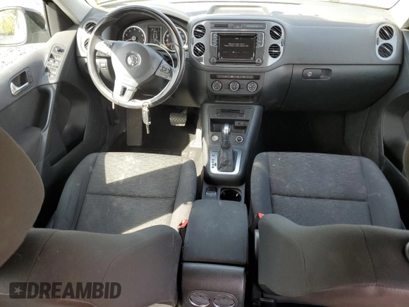 2017 Volkswagen Tiguan S with VIN WVGBV7AX2HK054782, listed as a Copart auction lot 54234175 with 67,044 mi miles and Salvage Title. Bid and sale history available at DreamBid. Image 8.
