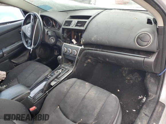 2012 Mazda 6 i Touring with VIN 1YVHZ8DH8C5M35776, listed as a Copart auction lot 43134715 with Not Provided miles and Salvage Title. Bid and sale history available at DreamBid. Image 8.