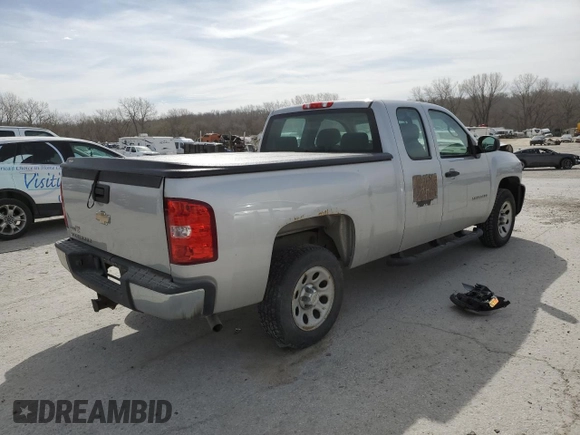 2011 Chevrolet Silverado 1500 Work Truck with VIN 1GCRCPEA0BZ298475, listed as a Copart auction lot 48867515 with 132,119 mi miles and Salvage Title. Bid and sale history available at DreamBid. Image 3.