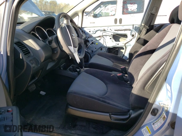 2008 Honda Fit with VIN JHMGD38408S008707, listed as a Copart auction lot 52758965 with 132,193 mi miles and Salvage Title. Bid and sale history available at carsss.com. Image 7.