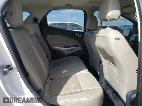 2019 Ford EcoSport Titanium with VIN MAJ3S2KE7KC297903, listed as a Copart auction lot 45854425 with 77,788 mi miles and Salvage Title. Bid and sale history available at DreamBid. Image 11.