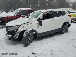 2017 Honda CR-V EX-L with VIN 2HKRW2H87HH621147, listed as a Copart auction lot 43910075 with 0 mi miles and Non Repairable. Bid and sale history available at carsss.com. Image 1.