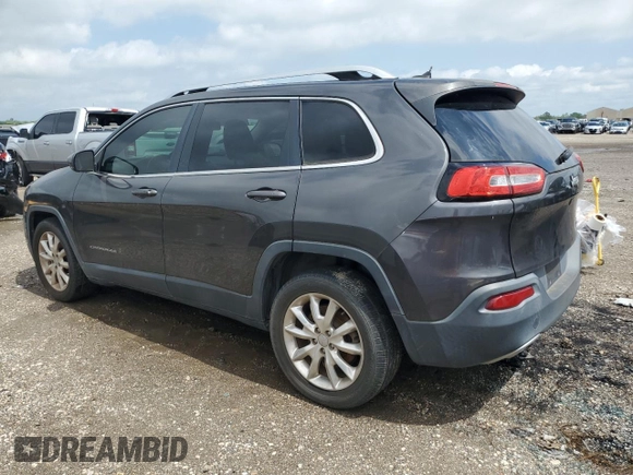 2014 Jeep Cherokee Limited с VIN 1C4PJLDS3EW283362, выставлен на аукционе Copart как лот 51016265 с пробегом 92 917 миль миль и Чистый • Clean title. История ставок и продаж доступна на DreamBid. Изображение 2.