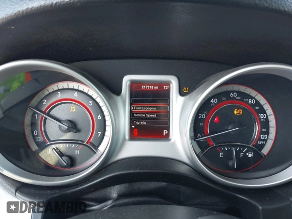 2015 Dodge Journey SXT with VIN 3C4PDCBG8FT707650, listed as a IAAI auction lot 41937738 with 217,318 mi miles and . Bid and sale history available at DreamBid. Image 7.