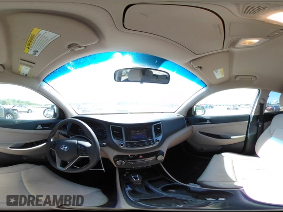 2017 Hyundai Tucson SE z VIN KM8J23A44HU511583, wystawiony jako Copart lot #57152345 z przebiegiem 85 679 mil mil oraz Szkoda całkowita • Salvage title. Historia ofert i sprzedaży dostępna na DreamBid. Obrazek 15.