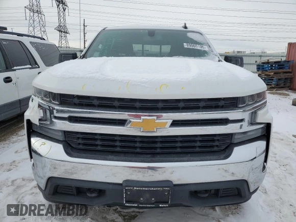 2021 Chevrolet Silverado 1500 LT with VIN 3GCUYDET2MG149418, listed as a Copart auction lot 89065105 with 142,539 mi miles and Salvage Title. Bid and sale history available at carsss.com. Image 5.