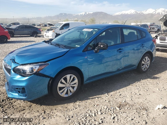 2018 Subaru Impreza with VIN 4S3GTAA64J3746434, listed as a Copart auction lot 53130685 with 31,672 mi miles and Salvage Title. Bid and sale history available at carsss.com. Image 1.
