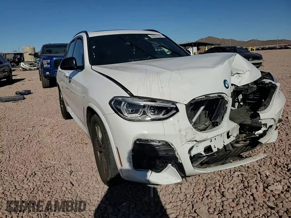 2019 BMW X3 M40i with VIN 5UXTS3C55KLR72211, listed as a Copart auction lot 88091235 with 61,859 mi miles and Salvage Title. Bid and sale history available at DreamBid. Image 12.