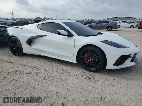 2024 Chevrolet Corvette 1LT z VIN 1G1YA2D42R5129570, wystawiony jako Copart lot #52635945 z przebiegiem Nie podano mil oraz Szkoda całkowita • Salvage title. Historia ofert i sprzedaży dostępna na DreamBid. Obrazek 4.