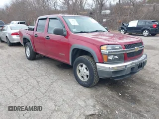 2004 Chevrolet Colorado 1SB LS Z85 with VIN 1GCDT136348144163, listed as a IAAI auction lot 41666368 with 152,719 mi miles. Bid and sale history available at carsss.com. Image 1.