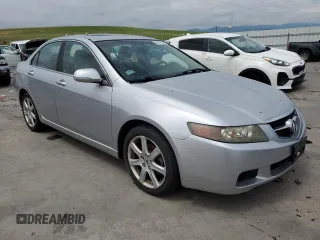 2004 Acura TSX z VIN JH4CL968X4C034102, wystawiony jako Copart lot #59582865 z przebiegiem 94 782 mil mil oraz Czysty tytuł • Clean title. Historia ofert i sprzedaży dostępna na DreamBid. Obrazek 4.