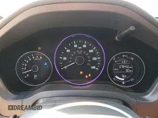 2018 Honda HR-V EX-L Navi with VIN 3CZRU5H78JM717815, listed as a Copart auction lot 84270424 with 78,450 mi miles and Salvage Title. Bid and sale history available at carsss.com. Image 9.