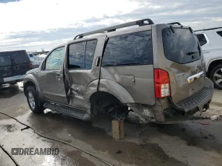 2008 Nissan Pathfinder SE with VIN 5N1AR18UX8C637815, listed as a Copart auction lot 41688875 with 161,228 mi miles and Salvage Title. Bid and sale history available at carsss.com. Image 2.