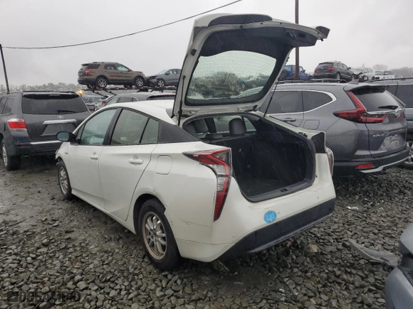 2018 Toyota Prius Two with VIN JTDKARFU2J3547341, listed as a Copart auction lot 83372434 with 56,334 mi miles and Salvage Title. Bid and sale history available at carsss.com. Image 2.