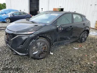 2023 Nissan ARIYA PLATINUM+ with VIN JN1DF0CD6PM700917, listed as a Copart auction lot 58748204 with 16,351 mi miles and Salvage Title. Bid and sale history available at carsss.com. Image 1.