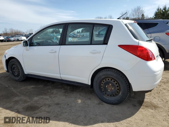 2009 Nissan Versa S with VIN 3N1BC13E19L387576, listed as a Copart auction lot 49624155 with 94,083 mi miles and Salvage Title. Bid and sale history available at DreamBid. Image 2.