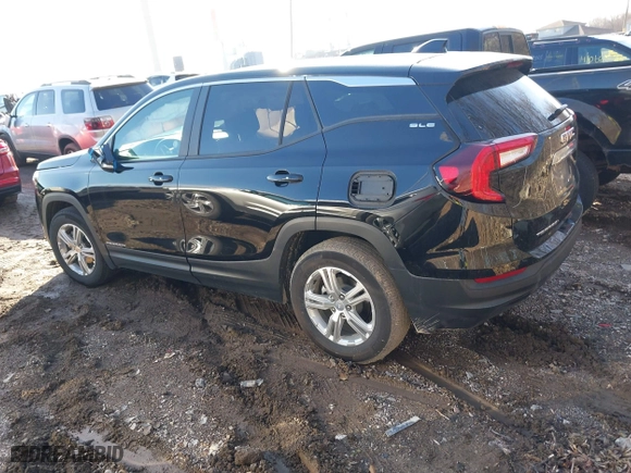 2024 GMC Terrain SLE with VIN 3GKALMEG1RL235214, listed as a IAAI auction lot 41065245 with 15,000 mi miles. Bid and sale history available at carsss.com. Image 3.