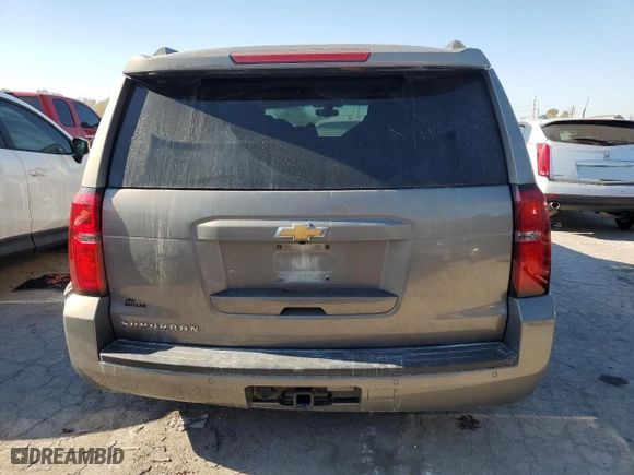 2018 Chevrolet Suburban LS with VIN 1GNSKGEC8JR390719, listed as a Copart auction lot 77217534 with NaN miles and Salvage Title. Bid and sale history available at carsss.com. Image 6.