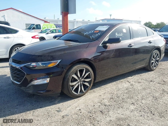 2020 Chevrolet Malibu RS with VIN 1G1ZG5ST0LF156363, listed as a IAAI auction lot 41934649 with 139,169 mi miles. Bid and sale history available at carsss.com. Image 2.