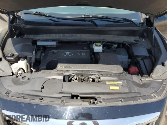 2015 Infiniti QX60 with VIN 5N1AL0MN6FC545785, listed as a Copart auction lot 54562935 with 80,891 mi miles and Salvage Title. Bid and sale history available at DreamBid. Image 12.