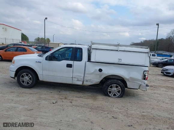 2008 Ford F-150 XL with VIN 1FTRF12W58KD96889, listed as a IAAI auction lot 41523507 with 387,729 mi miles. Bid and sale history available at carsss.com. Image 6.
