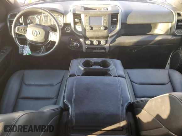 2023 Ram 1500 Tradesman with VIN 1C6RRFCG2PN631569, listed as a Copart auction lot 81765424 with 23,811 mi miles and Salvage title. Bid and sale history available at DreamBid. Image 8.