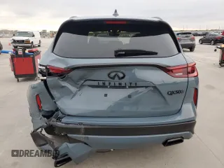 2023 Infiniti QX50 Sport z VIN 3PCAJ5FA6PF115972, wystawiony jako Copart lot #84494994 z przebiegiem 27 121 mil mil oraz Szkoda całkowita • Salvage title. Historia ofert i sprzedaży dostępna na DreamBid. Obrazek 6.
