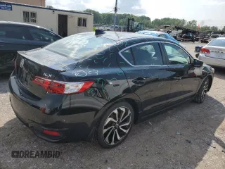 2018 Acura ILX Premium with VIN 19UDE2F85JA003694, listed as a Copart auction lot 62674024 with 72,256 mi miles and Salvage title. Bid and sale history available at DreamBid. Image 3.