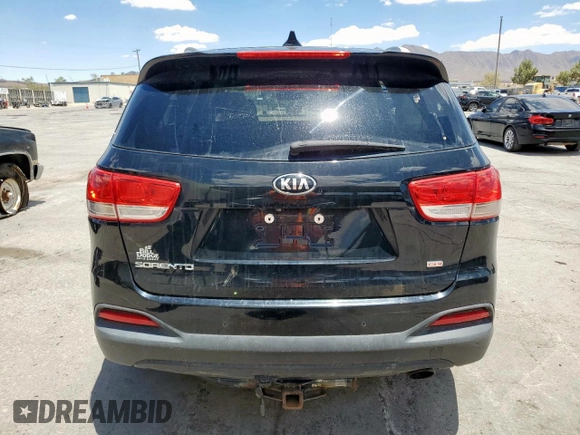 2017 Kia Sorento LX with VIN 5XYPGDA37HG211101, listed as a Copart auction lot 59623955 with 67,852 mi miles and Salvage title. Bid and sale history available at DreamBid. Image 6.