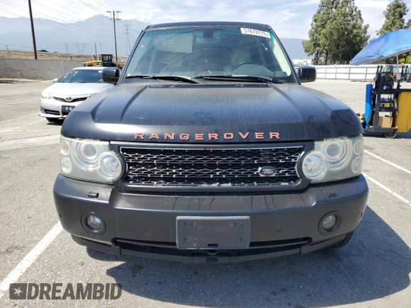 2008 Land Rover Range Rover SC with VIN SALMF13438A281942, listed as a Copart auction lot 57673775 with 140,476 mi miles and Salvage title. Bid and sale history available at DreamBid. Image 5.