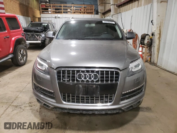 2015 Audi Q7 Premium Plus with VIN WA1LGAFEXFD028840, listed as a Copart auction lot 62537525 with 118,873 mi miles and Clean title. Bid and sale history available at DreamBid. Image 5.
