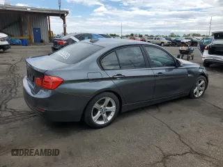 2015 BMW 3 Series 320i xDrive with VIN WBA3C3G58FNS73929, listed as a Copart auction lot 57591425 with 83,654 mi miles and Salvage title. Bid and sale history available at DreamBid. Image 3.