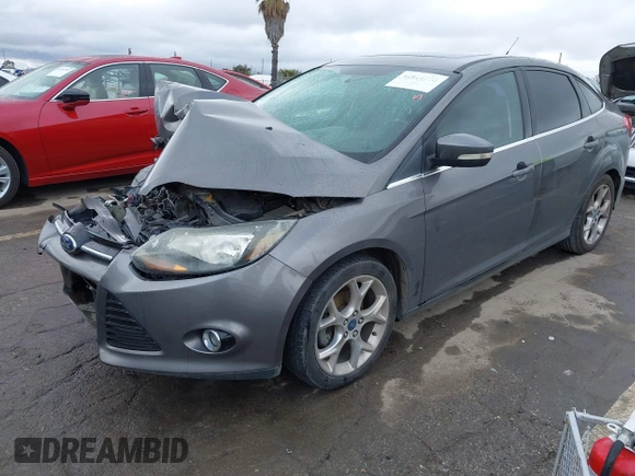 2013 Ford Focus Titanium with VIN 1FADP3J2XDL270393, listed as a IAAI auction lot 41814775 with 76,907 mi miles and . Bid and sale history available at carsss.com. Image 18.