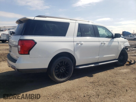 2022 Ford Expedition Max XLT with VIN 1FMJK1HT3NEA48763, listed as a Copart auction lot 45296145 with 66,751 mi miles and Salvage title. Bid and sale history available at DreamBid. Image 3.