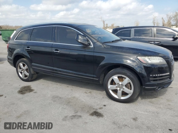2015 Audi Q7 Premium with VIN WA1CMAFE1FD010980, listed as a Copart auction lot 45338655 with 151,924 mi miles and Clean title. Bid and sale history available at DreamBid. Image 4.