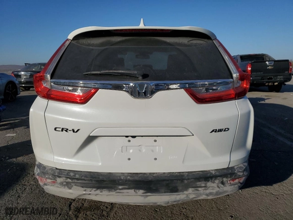2019 Honda CR-V EX-L with VIN 2HKRW2H8XKH673122, listed as a Copart auction lot 76922444 with 0 mi miles and Salvage Title. Bid and sale history available at carsss.com. Image 6.