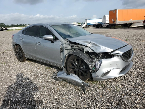 2016 Mazda 6 i Grand Touring с VIN JM1GJ1W53G1434499, выставлен на аукционе Copart как лот 54739745 с пробегом Не указан миль и Списание • Salvage title. История ставок и продаж доступна на DreamBid. Изображение 4.