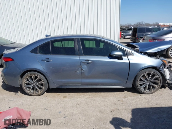 2021 Toyota Corolla SE with VIN JTDS4MCE1MJ064074, listed as a IAAI auction lot 41861193 with 49,534 mi miles. Bid and sale history available at carsss.com. Image 13.