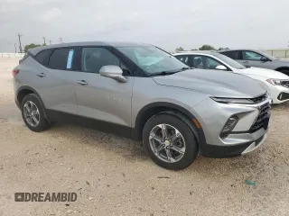 2023 Chevrolet Blazer LT with VIN 3GNKBCR48PS122979, listed as a Copart auction lot 53404595 with 25,146 mi miles and Clean title. Bid and sale history available at DreamBid. Image 4.