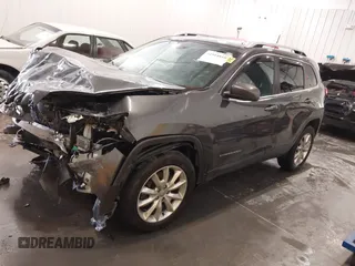 2016 Jeep Cherokee Limited with VIN 1C4PJMDS3GW296279, listed as a IAAI auction lot 41914810 with 124,886 mi miles and . Bid and sale history available at DreamBid. Image 23.