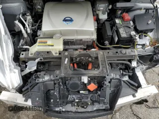 2015 Nissan LEAF SV with VIN 1N4AZ0CP3FC318436, listed as a Copart auction lot 70855893 with 65,101 mi miles. Bid and sale history available at carsss.com. Image 11.